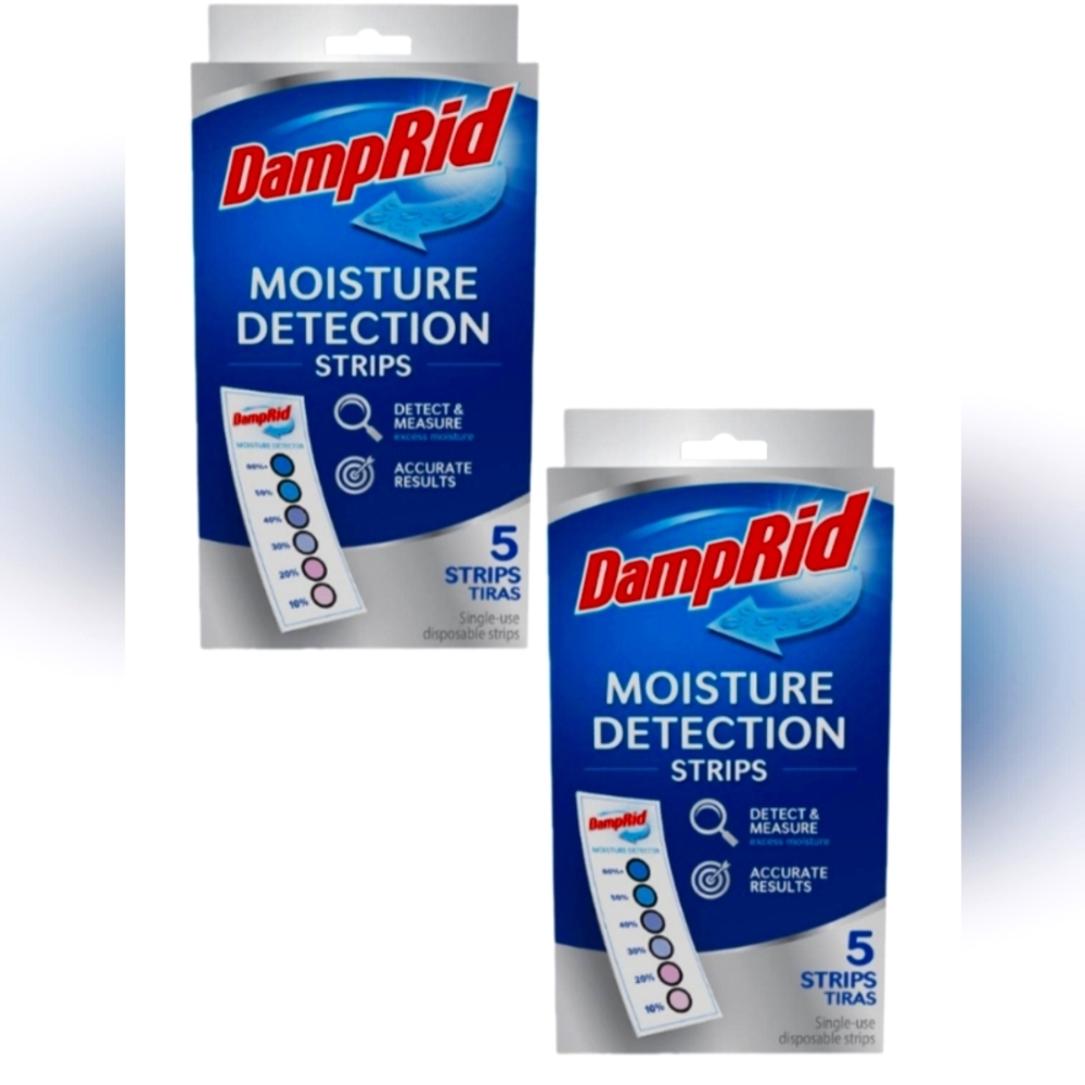 NWT 》2pks/10pcs《 DAMPRID MOISTURE DETECTION STRIPS!
